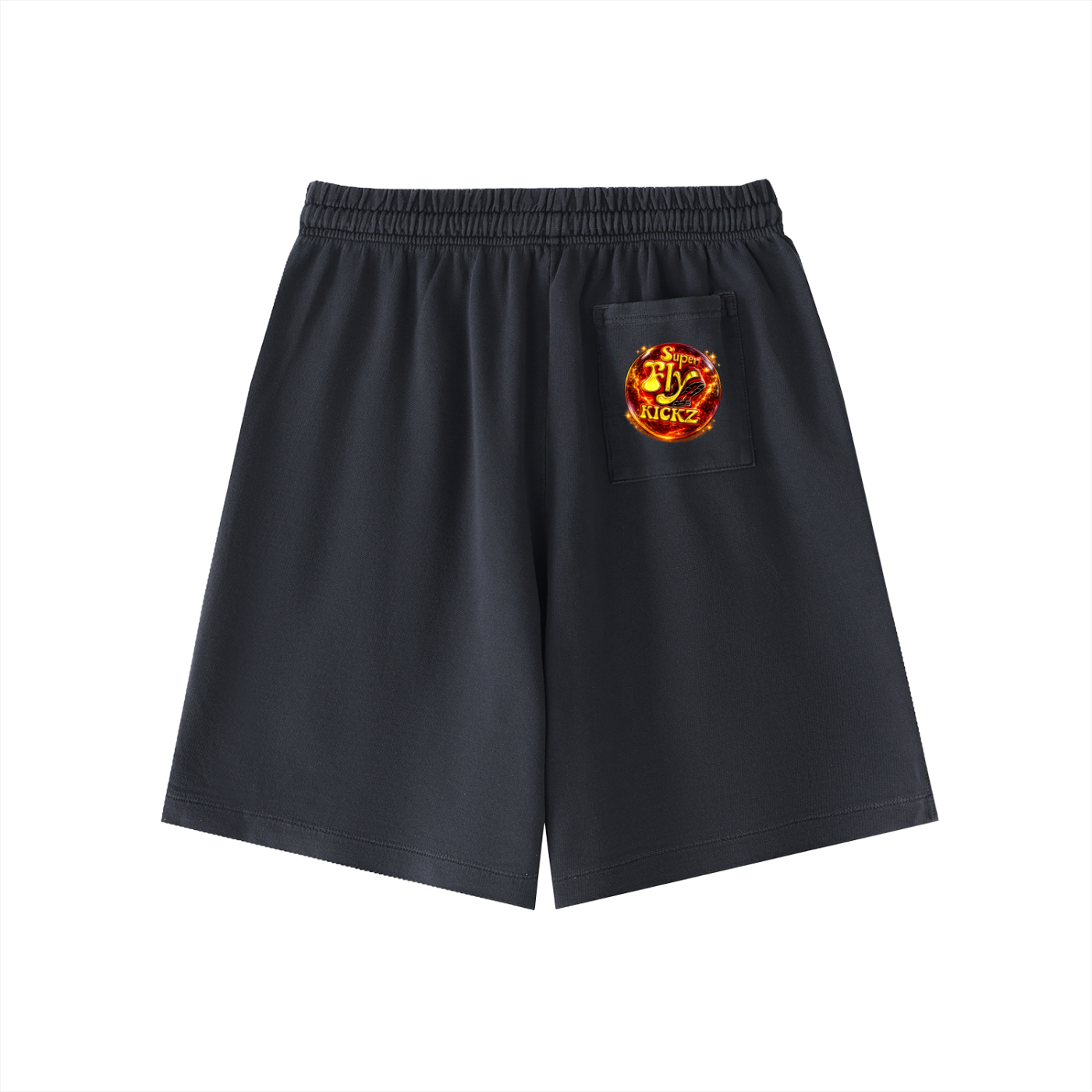 Vintage Wash Cotton Shorts TFW/SFK FRONT & BACK