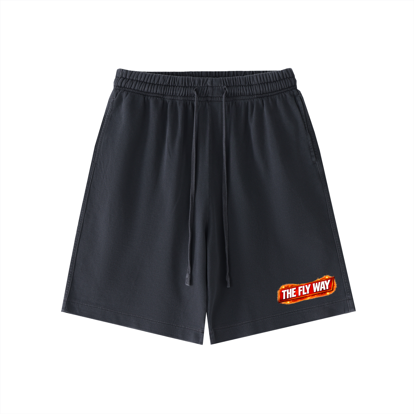 Vintage Wash Cotton Shorts TFW/SFK FRONT & BACK