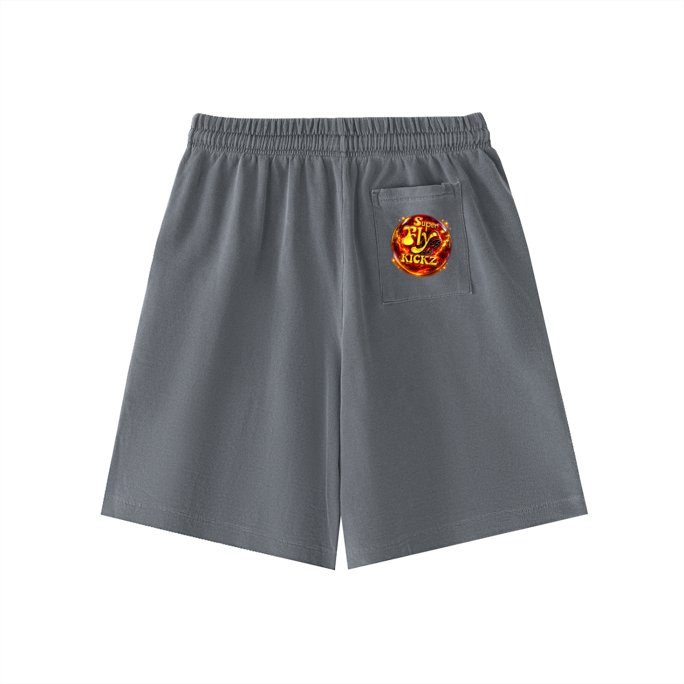Vintage Wash Cotton Shorts TFW/SFK FRONT & BACK