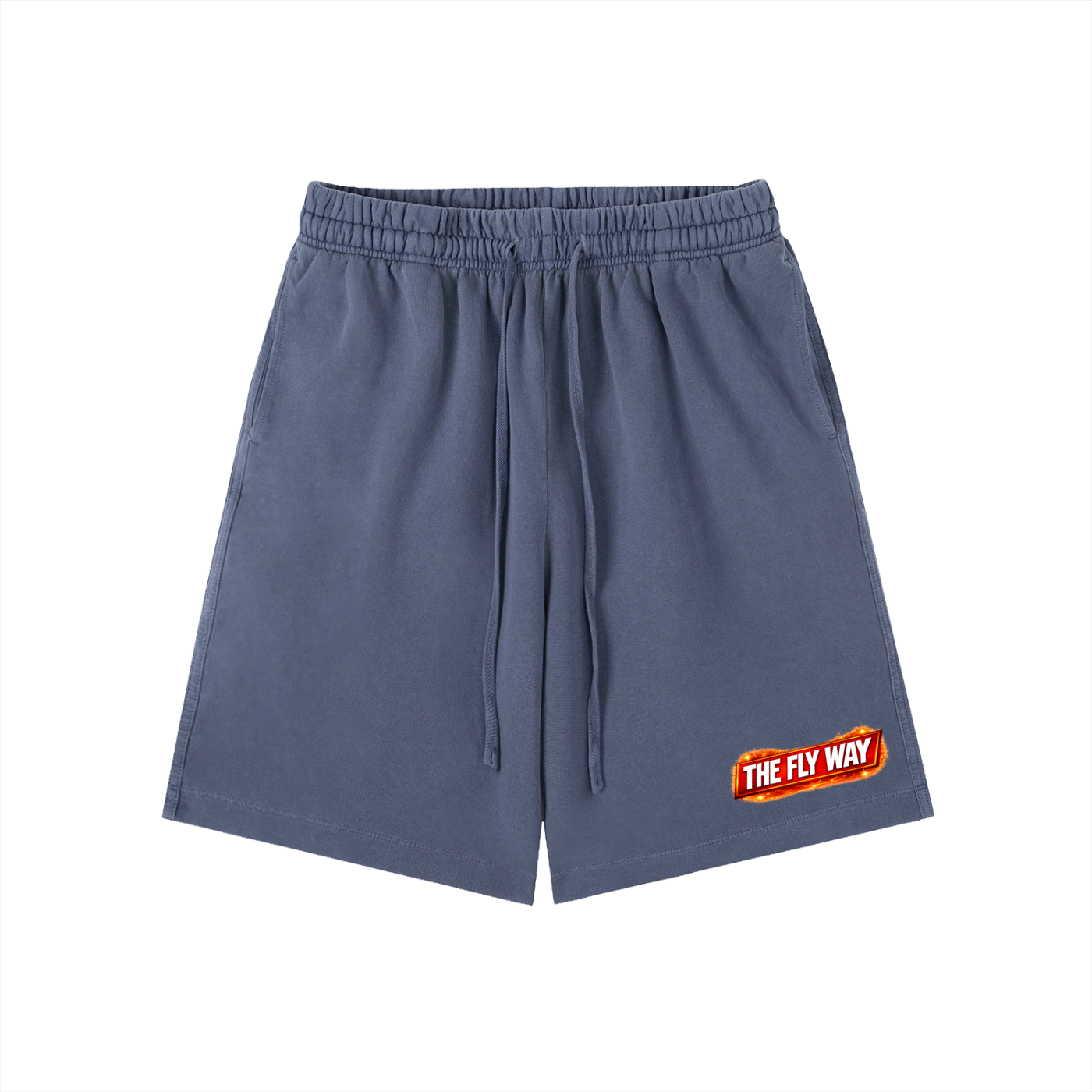 Vintage Wash Cotton Shorts TFW/SFK FRONT & BACK
