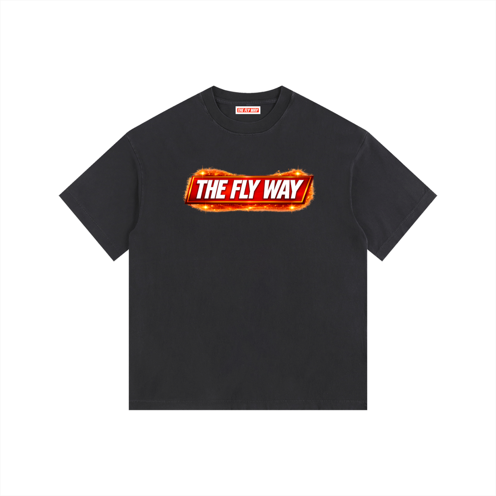 Vintage Washed Oversized Cotton T-Shirt TFW/SFK FRONT & BACK