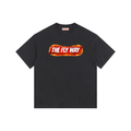 Vintage Washed Oversized Cotton T-Shirt TFW/SFK FRONT & BACK