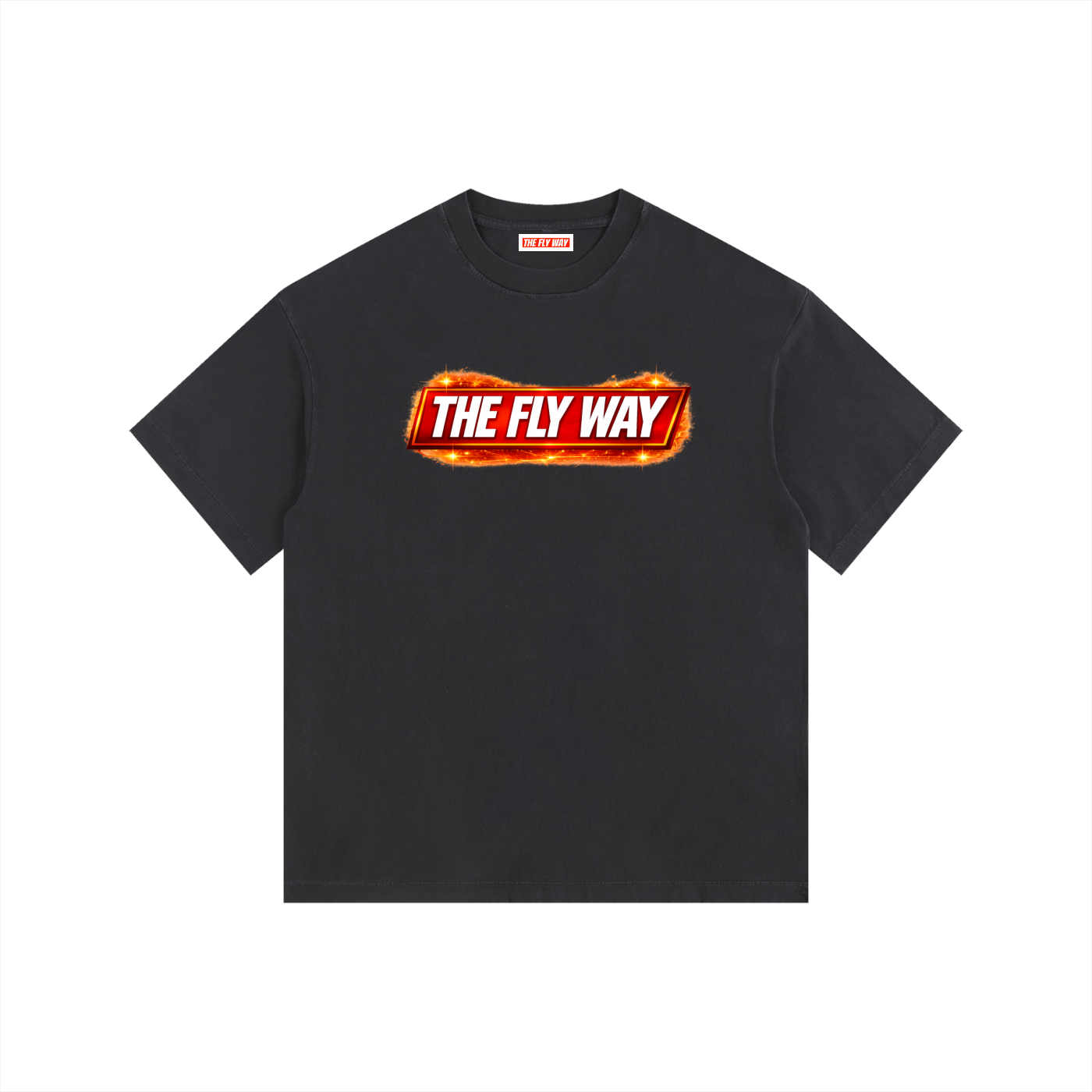 Vintage Washed Oversized Cotton T-Shirt TFW/SFK FRONT & BACK