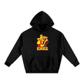 SFK Unisex Solid Color Oversize Fleeced Hoodie