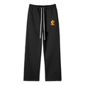 SFK Unisex Solid Color Fleece Straight Leg Pants