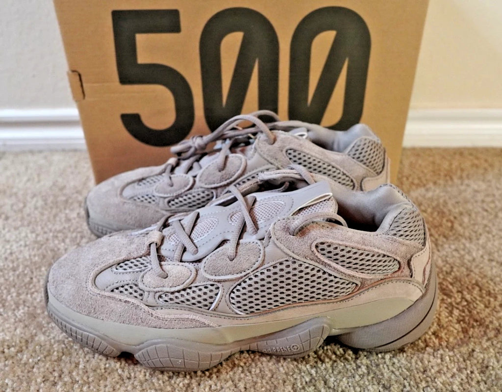 adidas Yeezy 500 Ash Grey GX3607 NEW Men's Size 10 Authentic