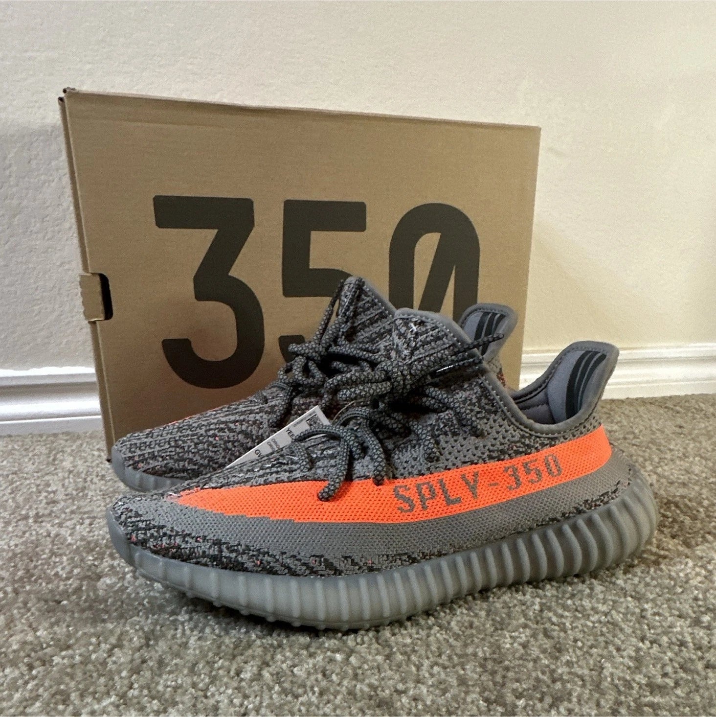 adidas Yeezy Boost 350 V2 Beluga Reflective GW1229 NEW Men's Size 8.5 Authentic
