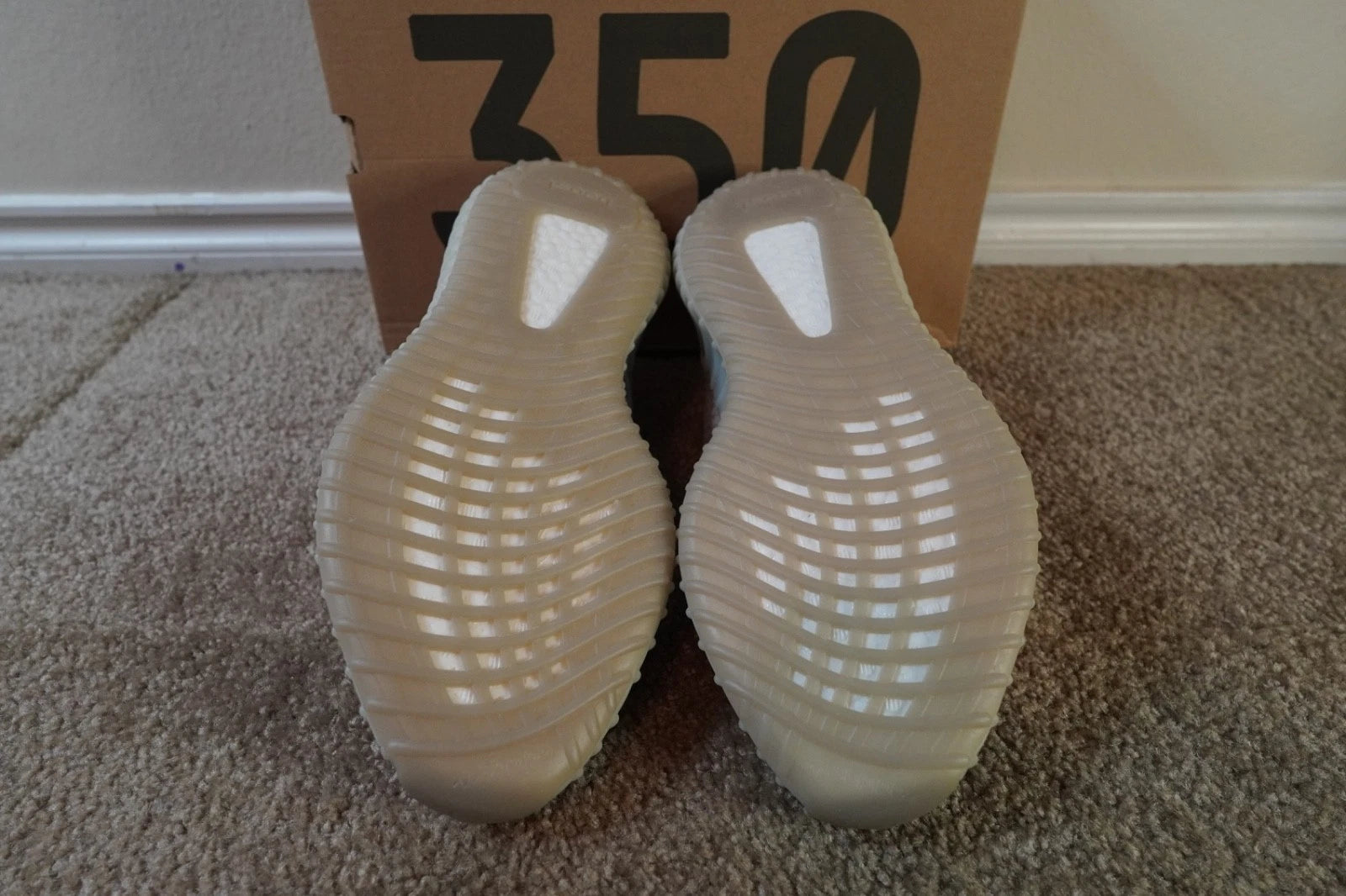 adidas Yeezy Boost 350 V2 Tail Light FX9017 NEW Men's Size 10.5 Authentic