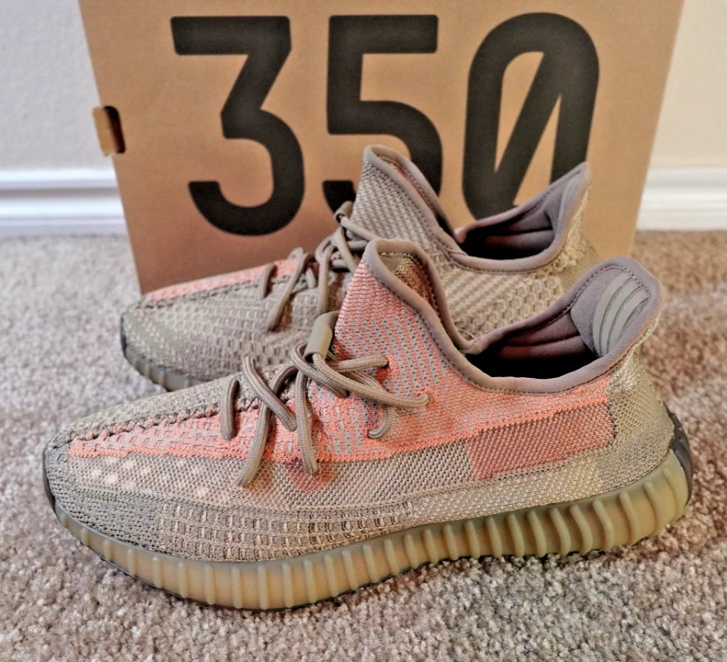 adidas Yeezy Boost 350 V2 Sand Taupe FZ5240 NEW Men's Size 10.5 Authentic