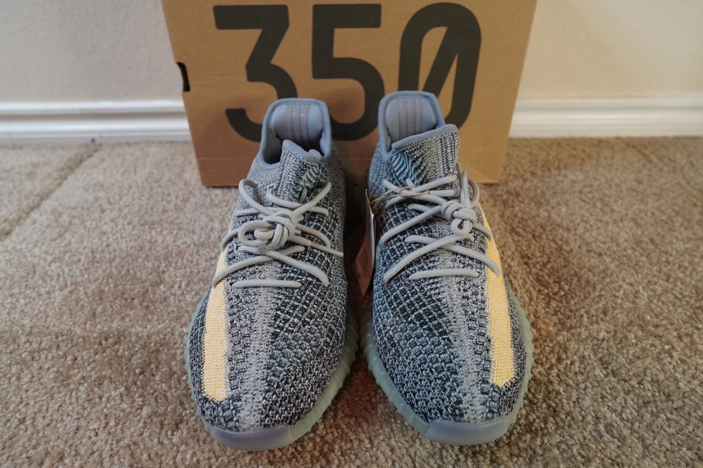 adidas Yeezy Boost 350 V2 Ash Blue GY7657 NEW Men's Size 10.5 Authentic