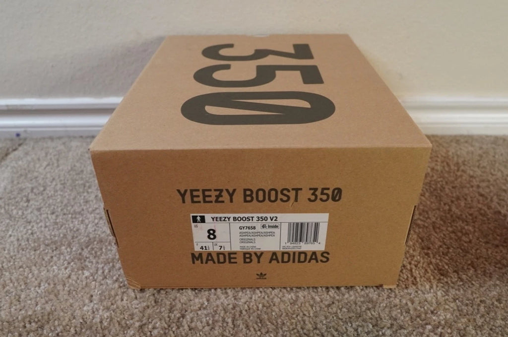 adidas Yeezy Boost 350 V2 Ash Pearl GY7658 NEW Men's Size 8 Authentic