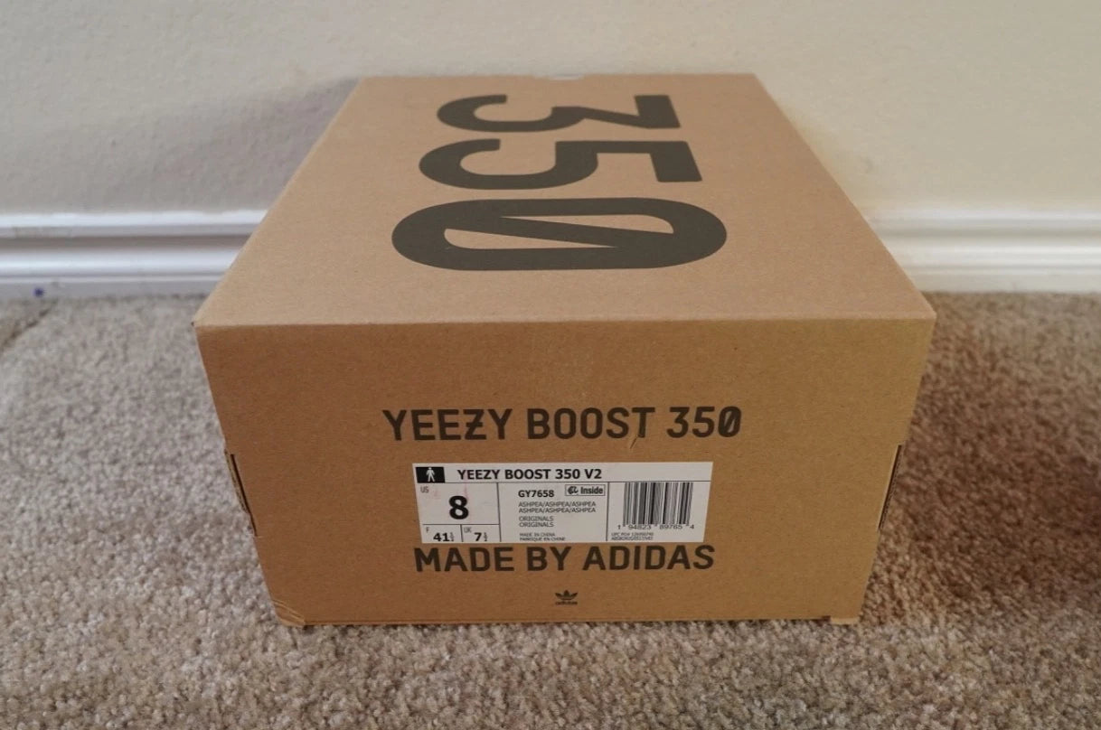 adidas Yeezy Boost 350 V2 Ash Pearl GY7658 NEW Men's Size 8 Authentic