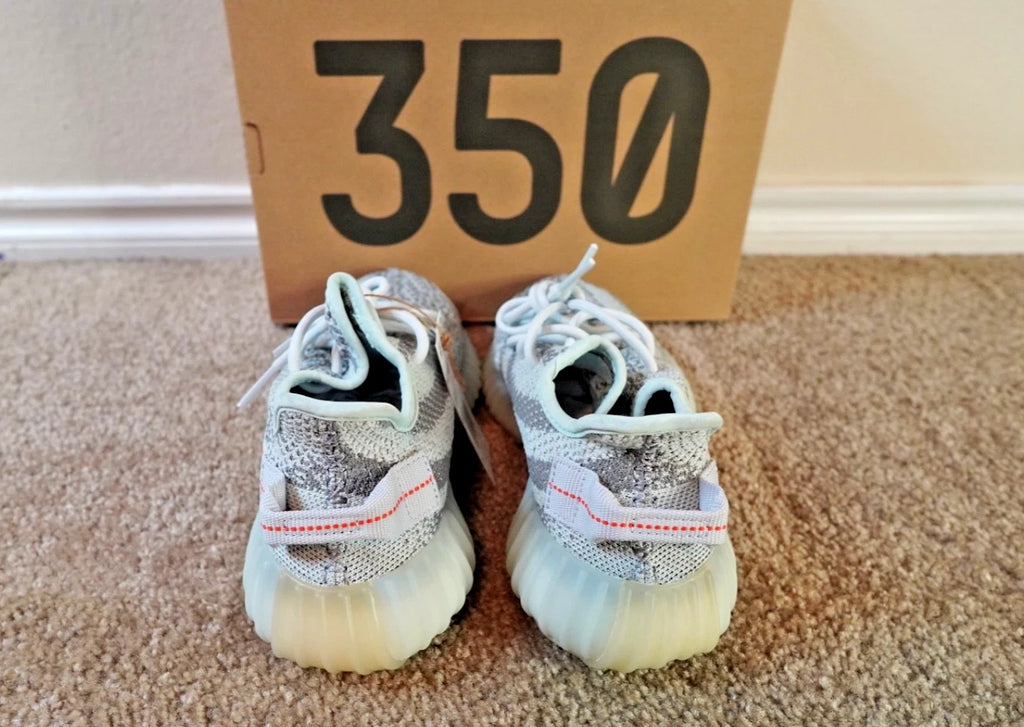 adidas Yeezy Boost 350 V2 Blue Tint B37571 NEW Men's Sizes 6 &amp; 10.5 Authentic