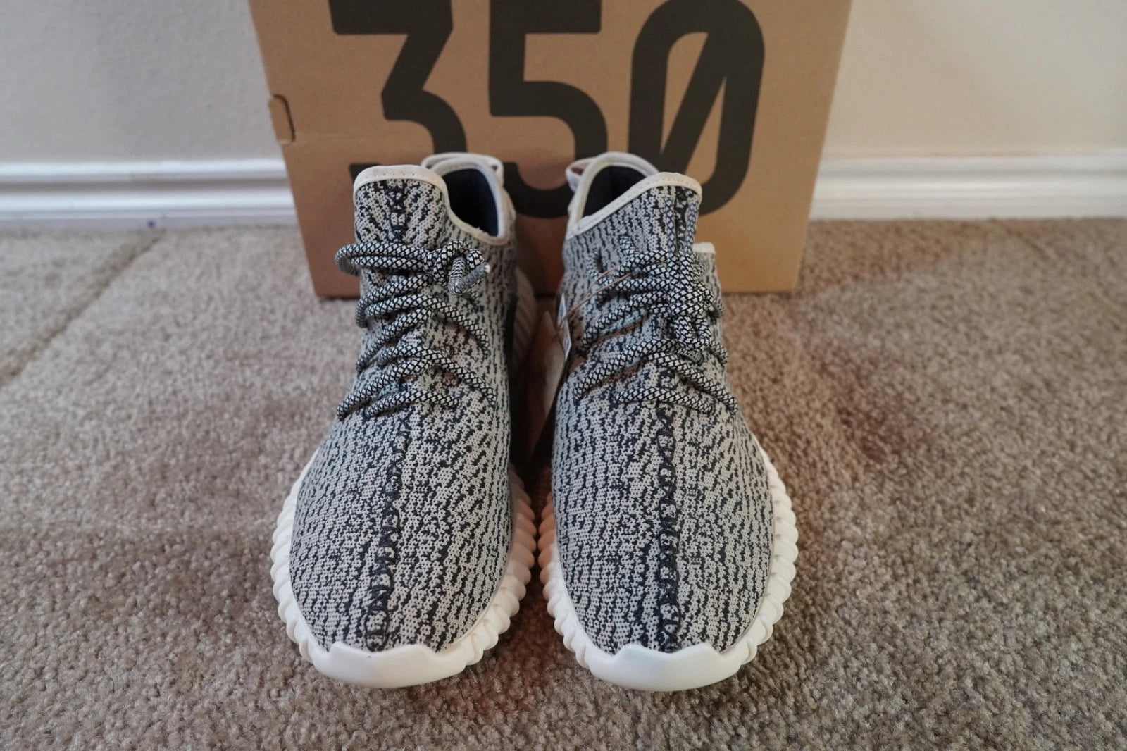 adidas Yeezy Boost 350 Turtle Dove AQ4832 NEW Men's Size 10.5 Authentic