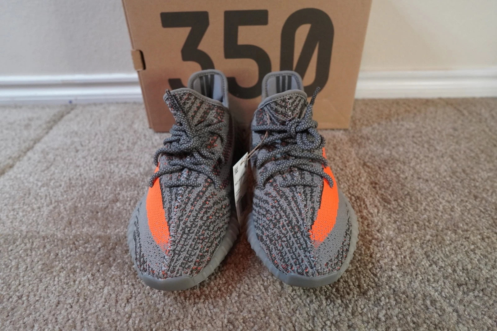 adidas Yeezy Boost 350 V2 Beluga Reflective GW1229 NEW Men's Size 8.5 Authentic