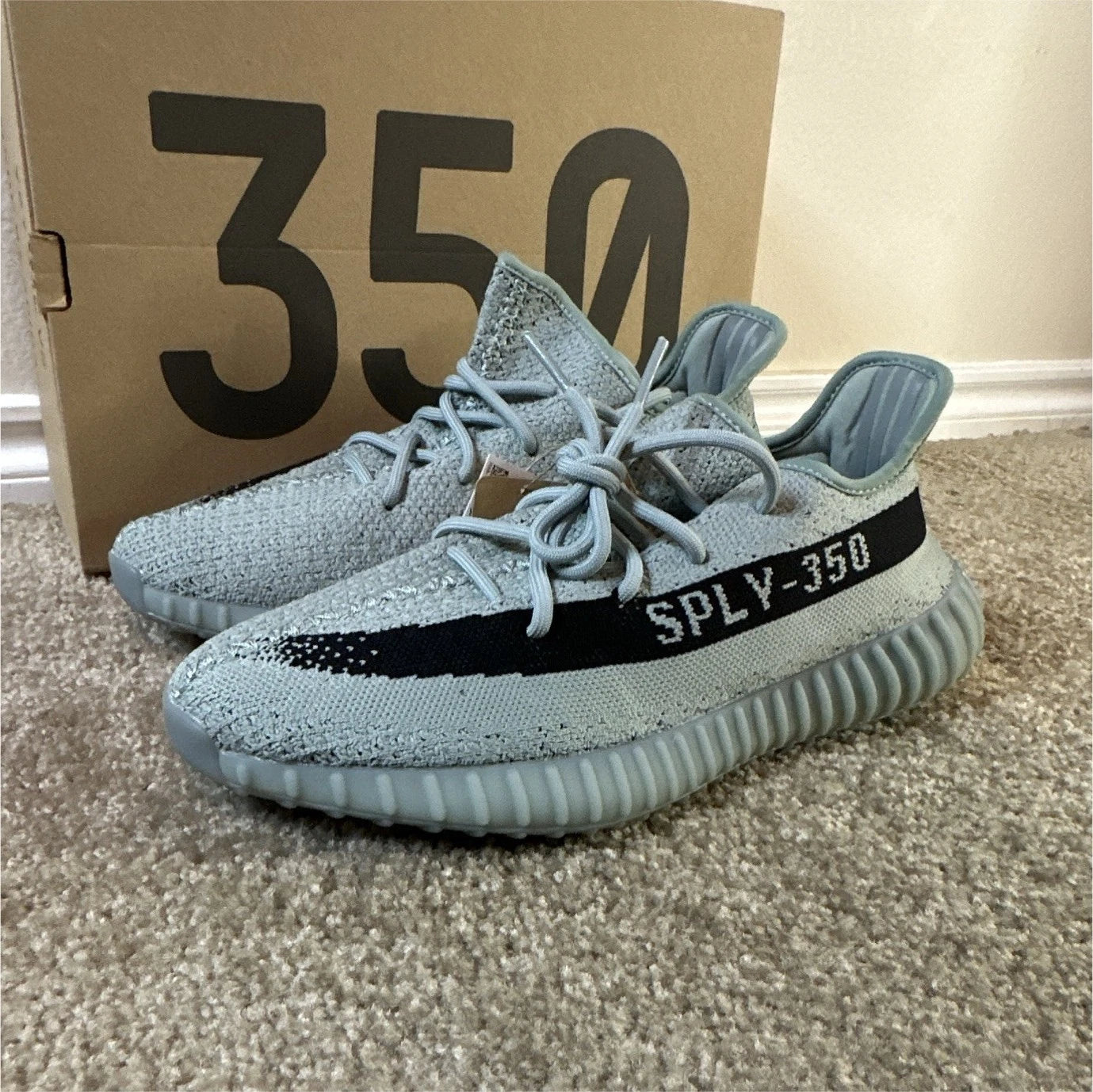 adidas Yeezy Boost 350 V2 Salt HQ2060 NEW Men's Size 10.5 Authentic