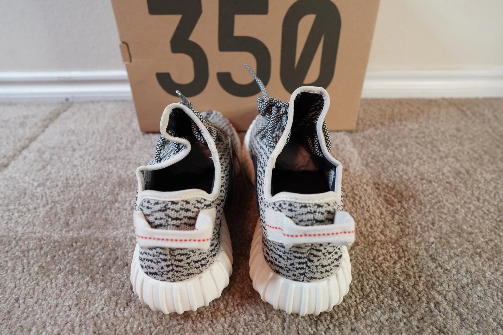 adidas Yeezy Boost 350 Turtle Dove AQ4832 NEW Men's Size 10.5 Authentic