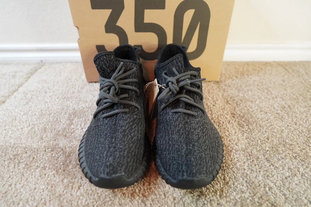 adidas Yeezy Boost 350 Pirate Black BB5350 NEW Men's Size 10.5 Authentic