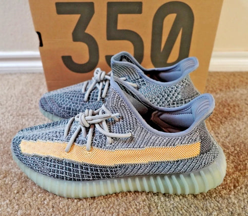 adidas Yeezy Boost 350 V2 Ash Blue GY7657 NEW Men's Size 10.5 Authentic