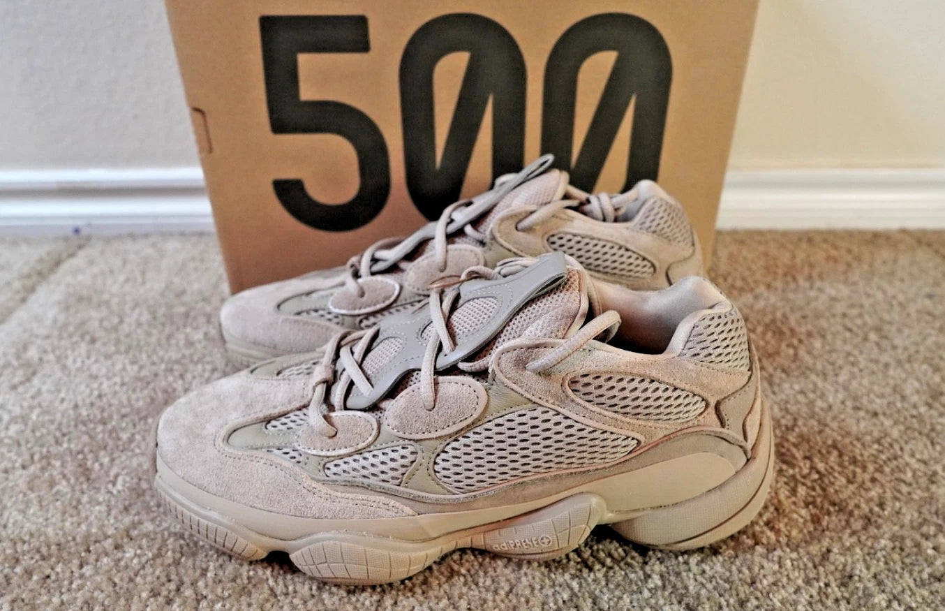 adidas Yeezy 500 Taupe Light GX3605 NEW Men's Size 10 Authentic