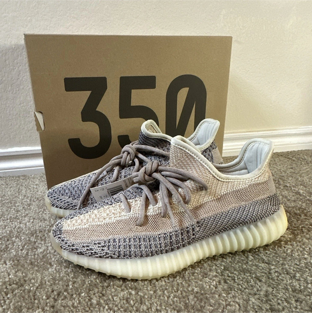 adidas Yeezy Boost 350 V2 Ash Pearl GY7658 NEW Men's Size 8 Authentic