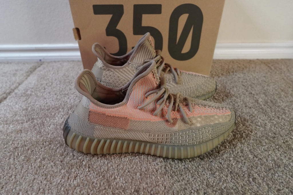 adidas Yeezy Boost 350 V2 Sand Taupe FZ5240 NEW Men's Size 10.5 Authentic