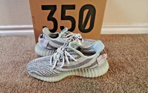 adidas Yeezy Boost 350 V2 Blue Tint B37571 NEW Men's Sizes 6 &amp; 10.5 Authentic
