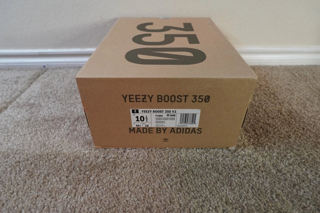 adidas Yeezy Boost 350 V2 Cinder FY2903 NEW Men's Size 10.5 Authentic